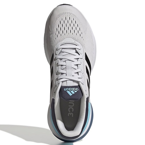 Adidas Response Super 3.0 Men’s Running Shoes Gray Black Pale Blue Size 10.5 - Picture 2 of 3